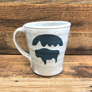 Bison Moon Coffee Mug | WyoMade Accessories | Ceramic